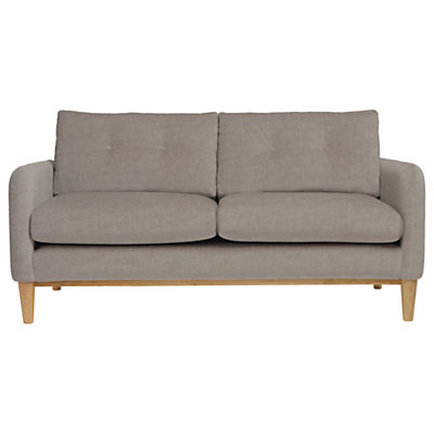 Content By Terence Conran Ashwell Small 2 Seater Sofa, Oak Leg, Oak Silver